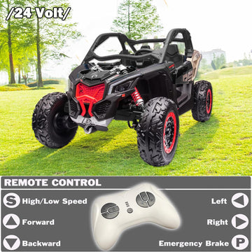 Masinuta electrica Buggy Can-Am RS 2x24V